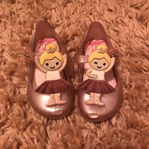 Mini Melissa ballerina shoes